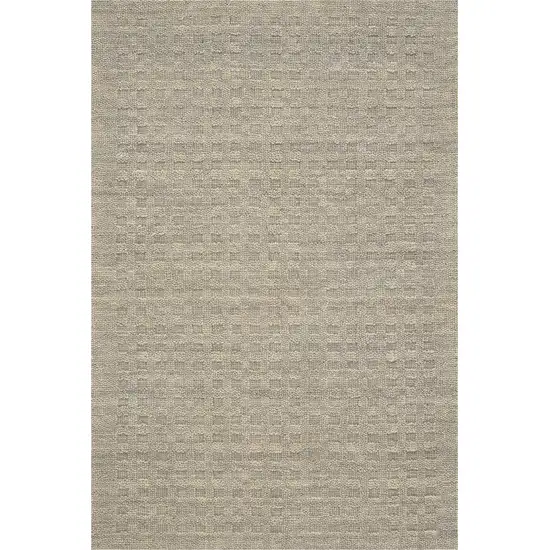 Latte Wool Area Rug Photo 9