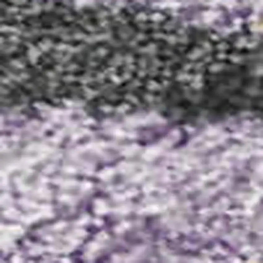 Lavender And Charcoal Abstract Washable Indoor Outdoor Area Rug Photo 3