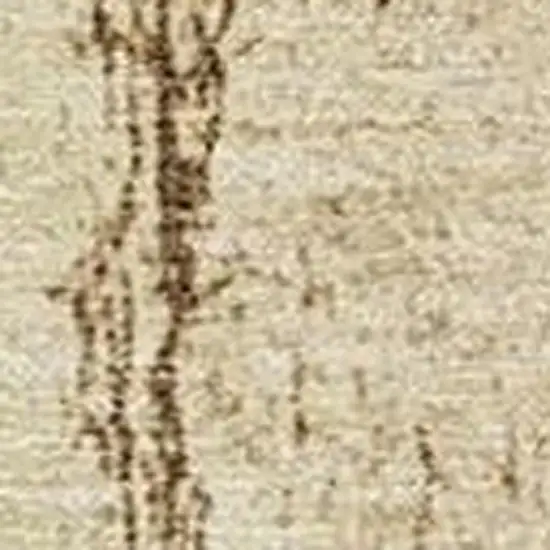 Lavender And Gold Abstract Washable Indoor Outdoor Area Rug Photo 3