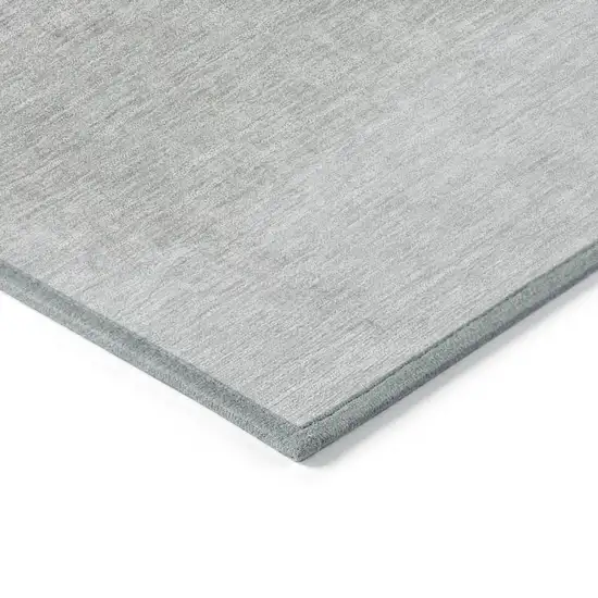 Lavender And Gray Ombre Washable Indoor Outdoor Area Rug Photo 9