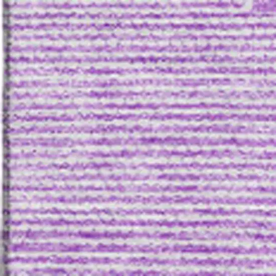 Lavender And Ivory Abstract Washable Area Rug With UV Protection Photo 3