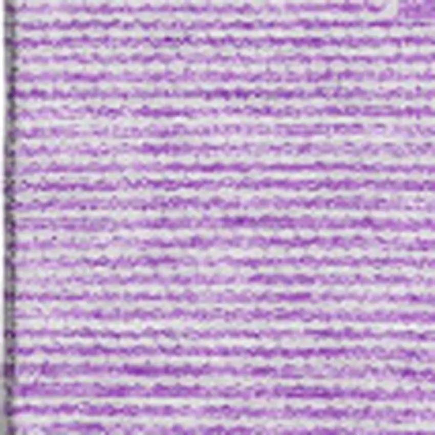 Lavender And Ivory Abstract Washable Area Rug With UV Protection Photo 3