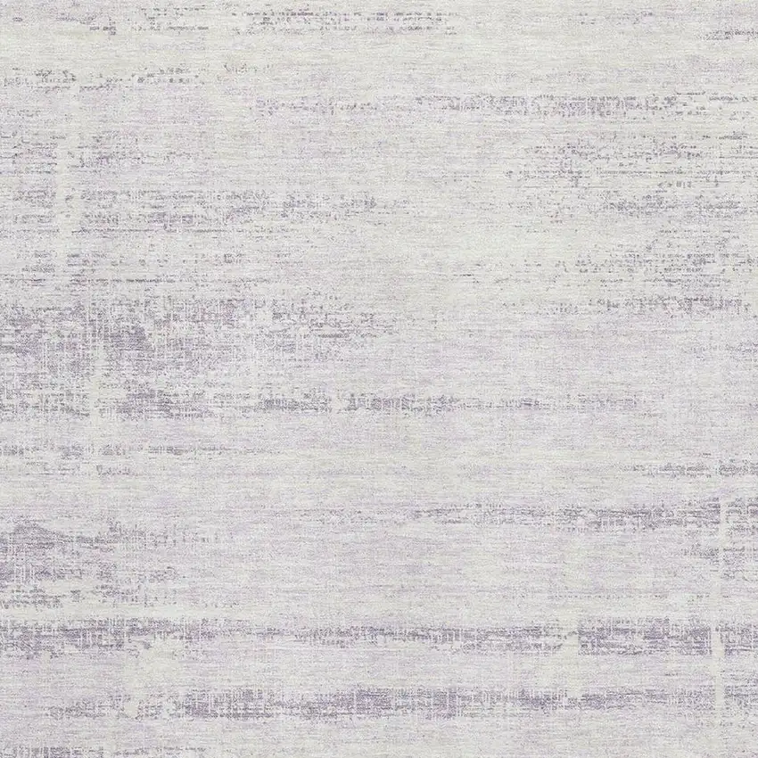 Lavender And Ivory Abstract Washable Area Rug With UV Protection Photo 3