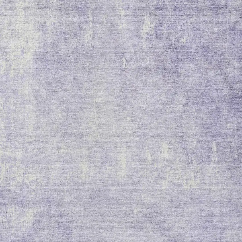 Lavender And Ivory Abstract Washable Indoor Outdoor Area Rug Photo 6