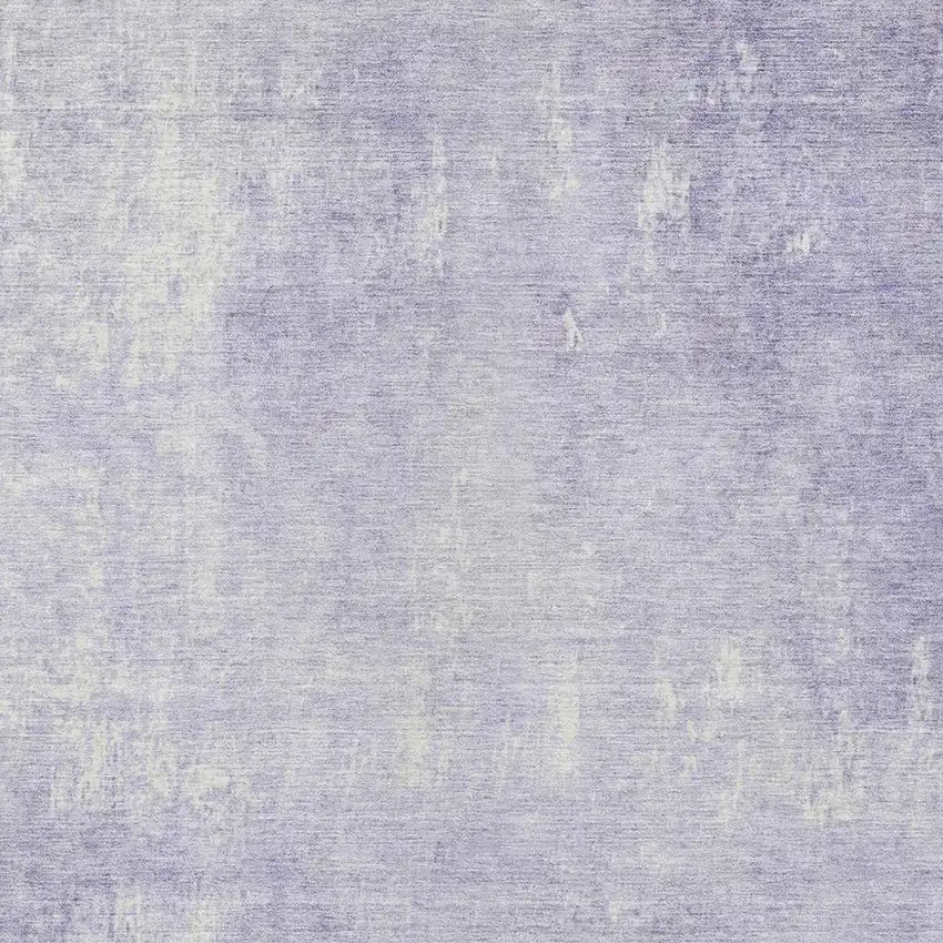 Lavender And Ivory Abstract Washable Indoor Outdoor Area Rug Photo 3