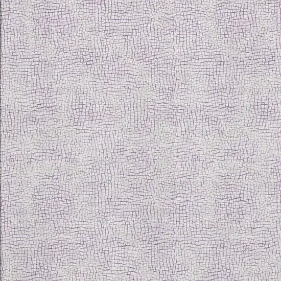 Lavender And Ivory Geometric Washable Area Rug With UV Protection Photo 2