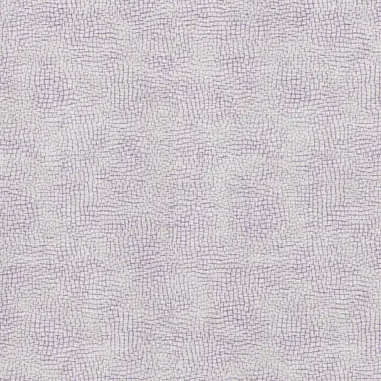 Lavender And Ivory Geometric Washable Area Rug With UV Protection Photo 2