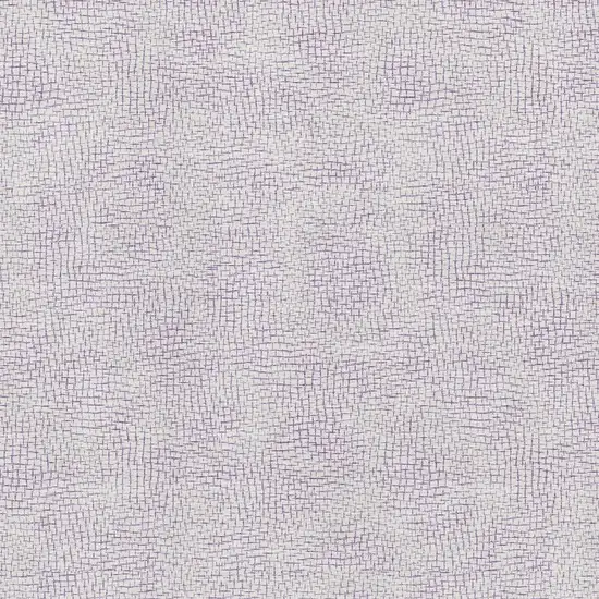 Lavender And Ivory Geometric Washable Area Rug With UV Protection Photo 2