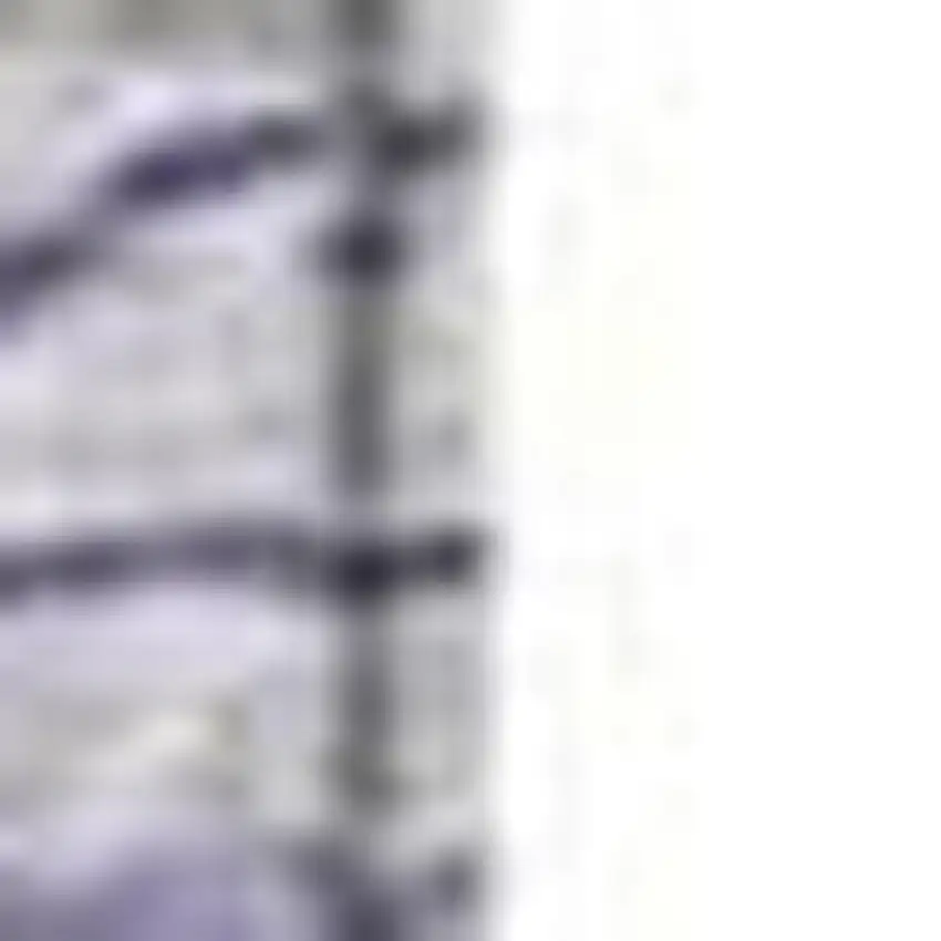 Lavender And Ivory Striped Washable Indoor Outdoor Area Rug Photo 3