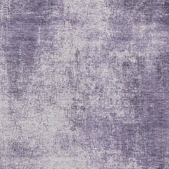 Lavender And Lilac Abstract Washable Indoor Outdoor Area Rug Photo 3