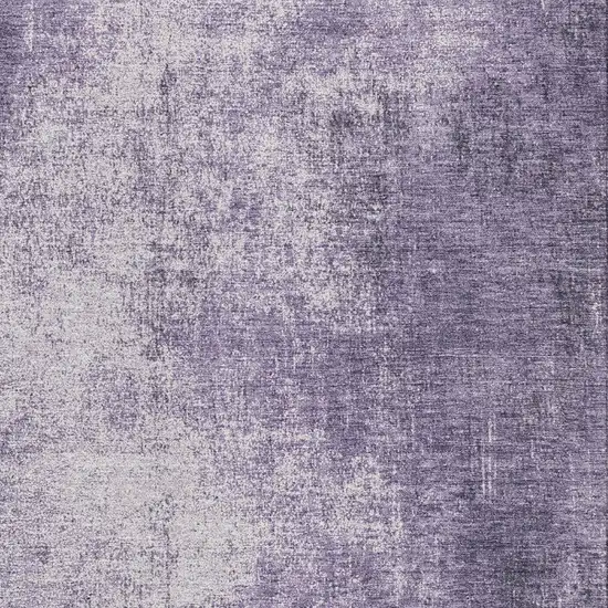 Lavender And Lilac Abstract Washable Indoor Outdoor Area Rug Photo 9