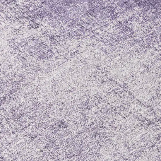 Lavender And Lilac Abstract Washable Indoor Outdoor Area Rug Photo 9
