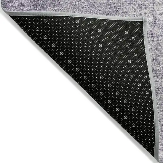 Lavender And Lilac Abstract Washable Indoor Outdoor Area Rug Photo 7