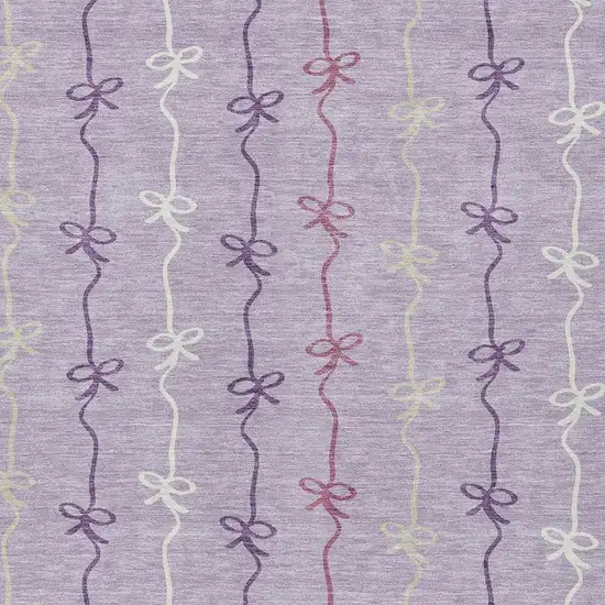 Lavender And Mauve Southwestern Washable Indoor Outdoor Area Rug Photo 2
