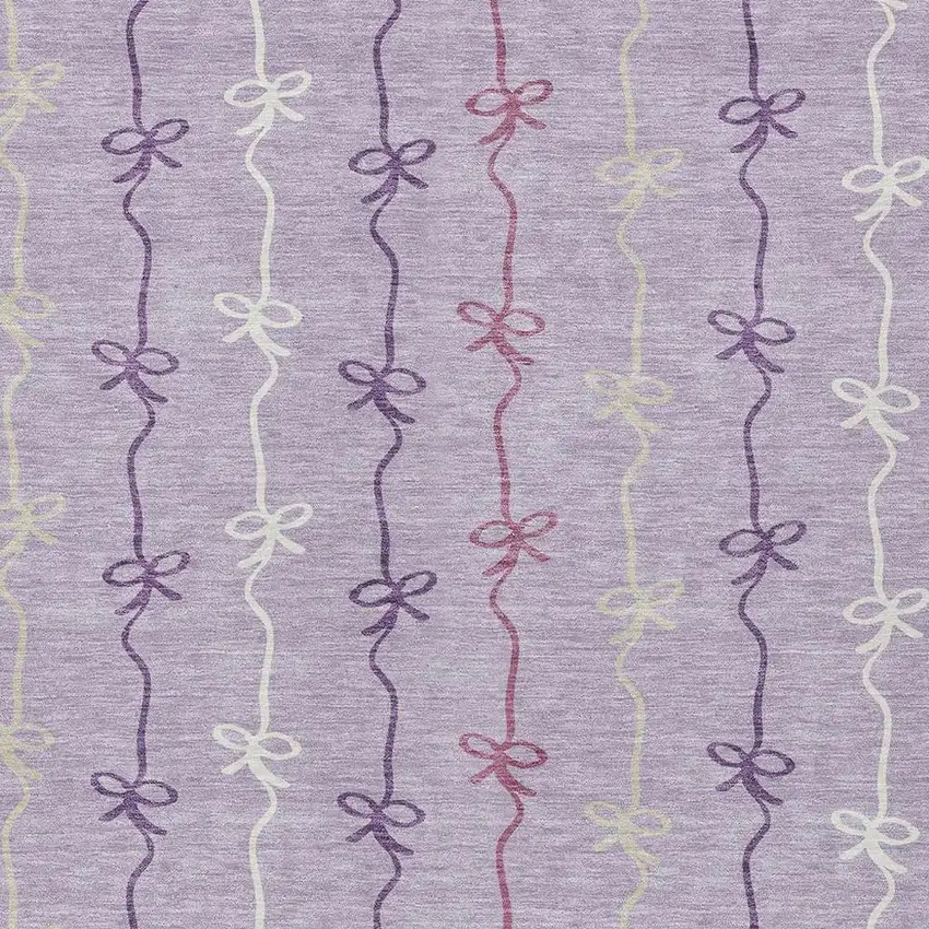 Lavender And Mauve Southwestern Washable Indoor Outdoor Area Rug Photo 2