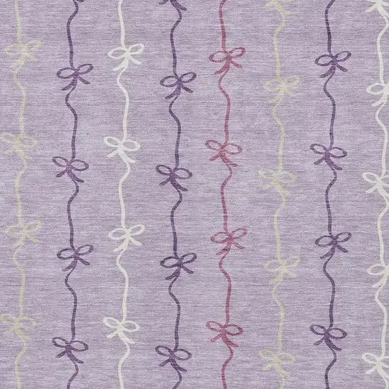 Lavender And Mauve Southwestern Washable Indoor Outdoor Area Rug Photo 2
