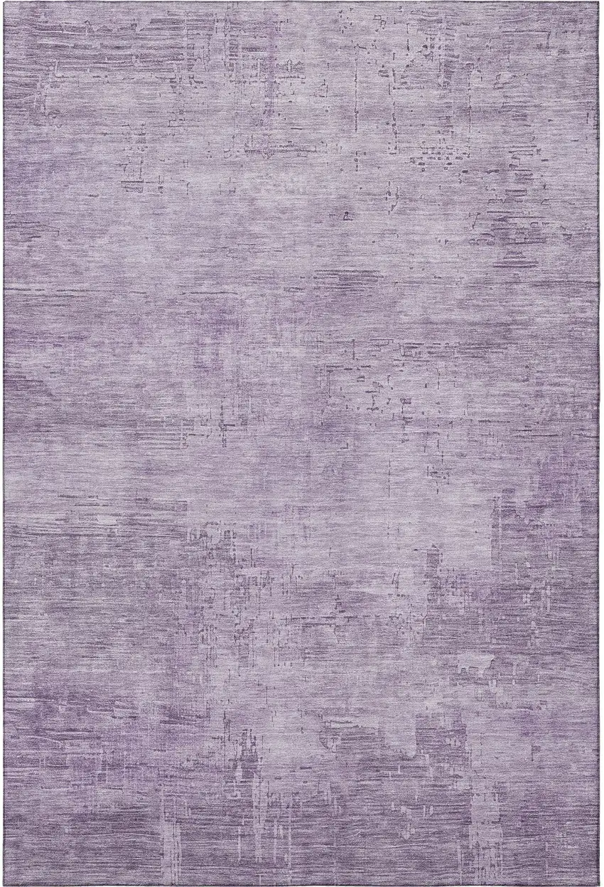 Lavender And Purple Abstract Washable Area Rug With UV Protection Photo 3