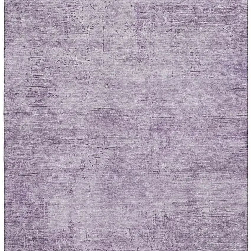 Lavender And Purple Abstract Washable Area Rug With UV Protection Photo 3