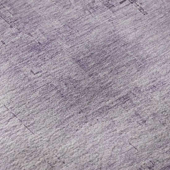 Lavender And Purple Abstract Washable Area Rug With UV Protection Photo 9