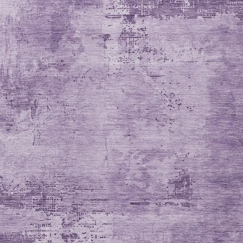 Lavender And Purple Abstract Washable Indoor Outdoor Area Rug Photo 5