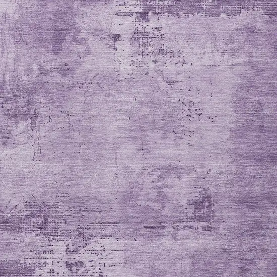 Lavender And Purple Abstract Washable Indoor Outdoor Area Rug Photo 5