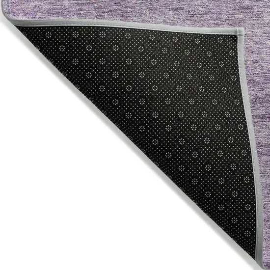 Lavender And Purple Abstract Washable Indoor Outdoor Area Rug Photo 2