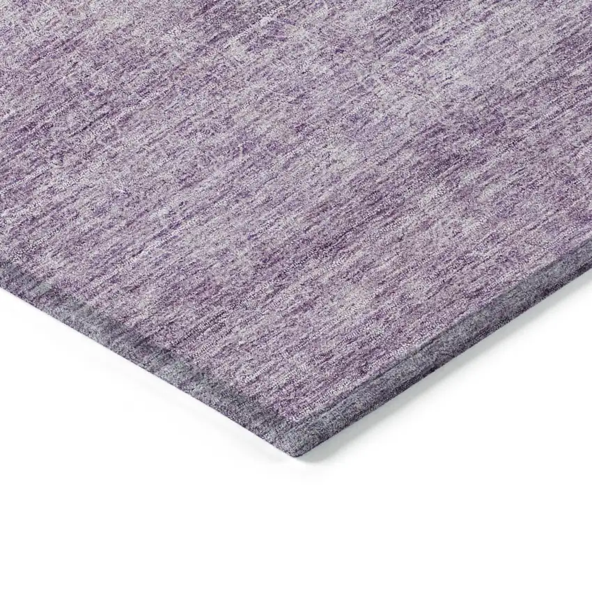Lavender And Purple Abstract Washable Indoor Outdoor Area Rug Photo 5