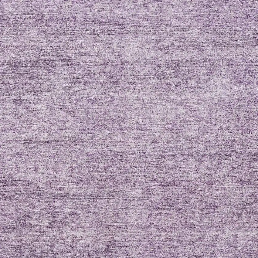 Lavender And Purple Abstract Washable Indoor Outdoor Area Rug Photo 6