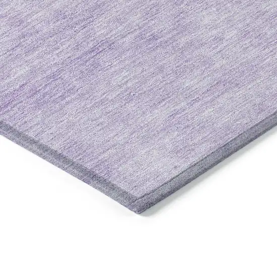 Lavender And Purple Abstract Washable Indoor Outdoor Area Rug Photo 5