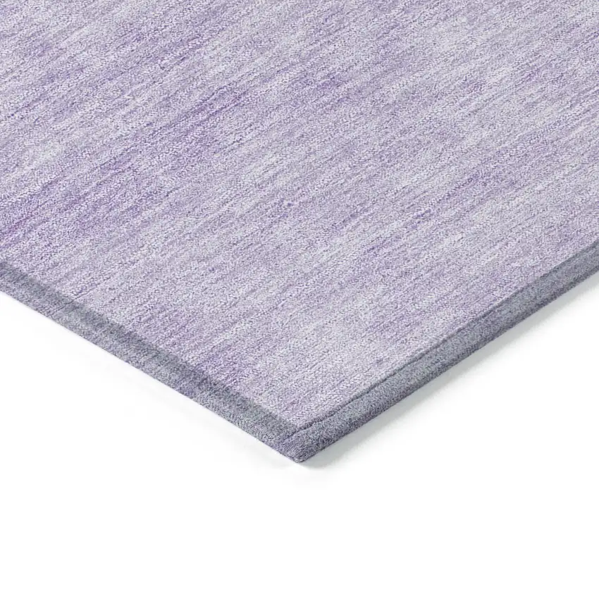 Lavender And Purple Abstract Washable Indoor Outdoor Area Rug Photo 5