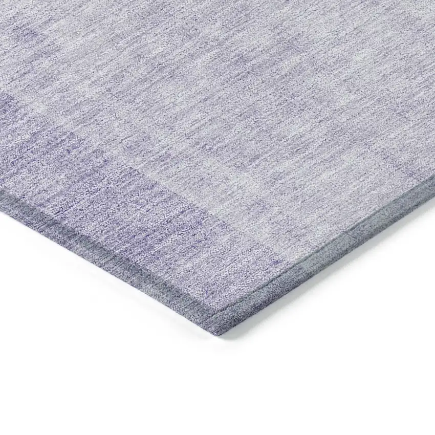 Lavender And Purple Geometric Washable Indoor Outdoor Area Rug Photo 3