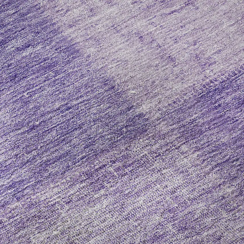 Lavender And Purple Patchwork Washable Area Rug With UV Protection Photo 9