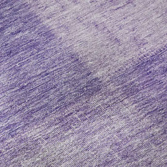 Lavender And Purple Patchwork Washable Area Rug With UV Protection Photo 9