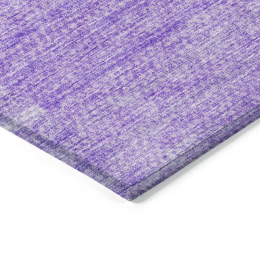 Lavender And Purple Striped Washable Indoor Outdoor Area Rug Photo 3