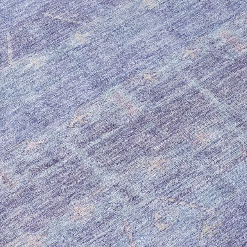 Lavender And Purple Tribal Washable Indoor Outdoor Area Rug Photo 6