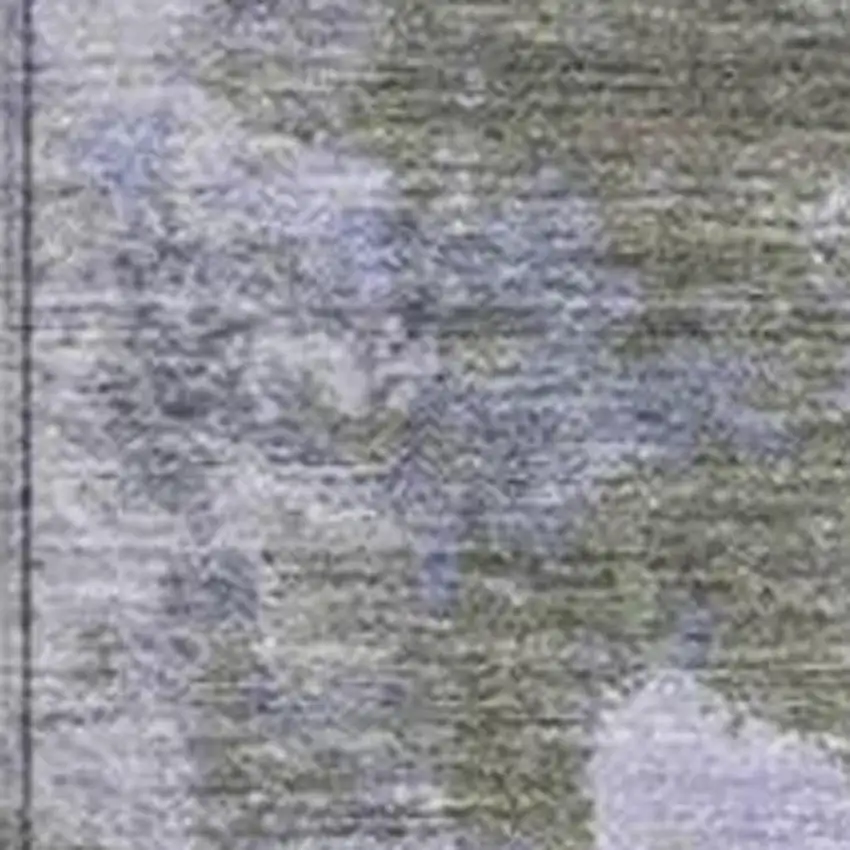 Lavender And Taupe Abstract Washable Indoor Outdoor Area Rug Photo 3