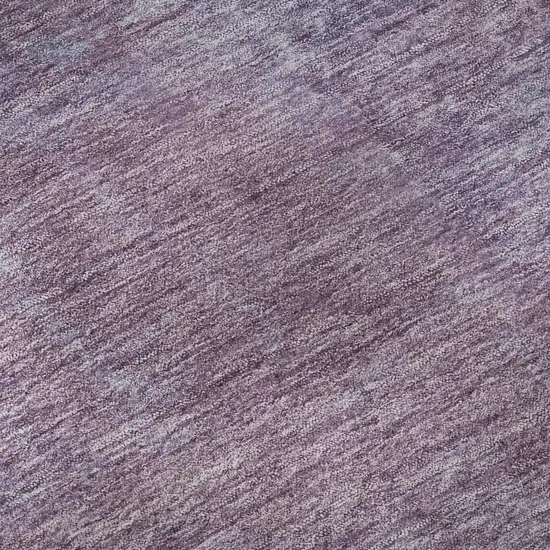 Lavender And Teal Abstract Washable Area Rug With UV Protection Photo 1