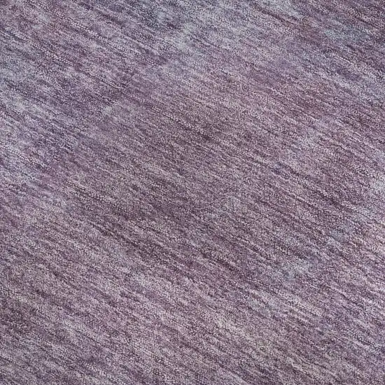 Lavender And Teal Abstract Washable Area Rug With UV Protection Photo 2