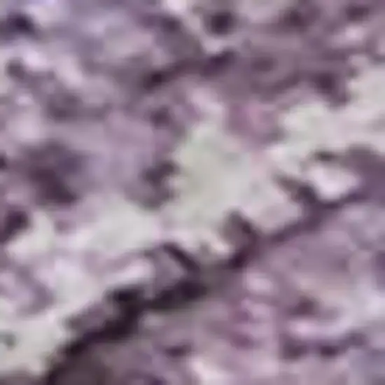 Lavender And Teal Abstract Washable Area Rug With UV Protection Photo 2