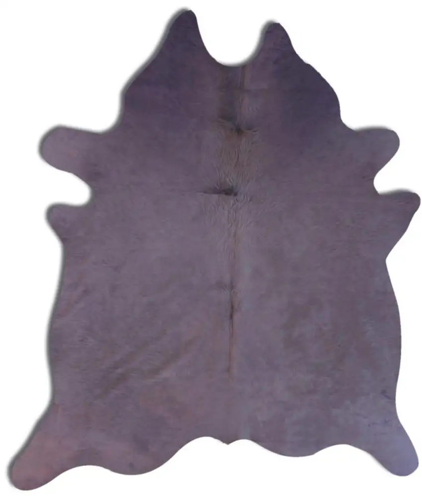 Lavender Cowhide Hand Knotted Area Rug Photo 4