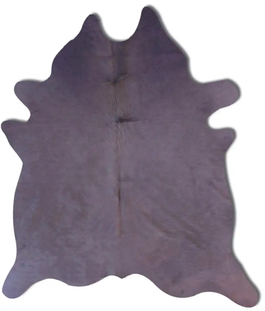 Lavender Cowhide Hand Knotted Area Rug Photo 1