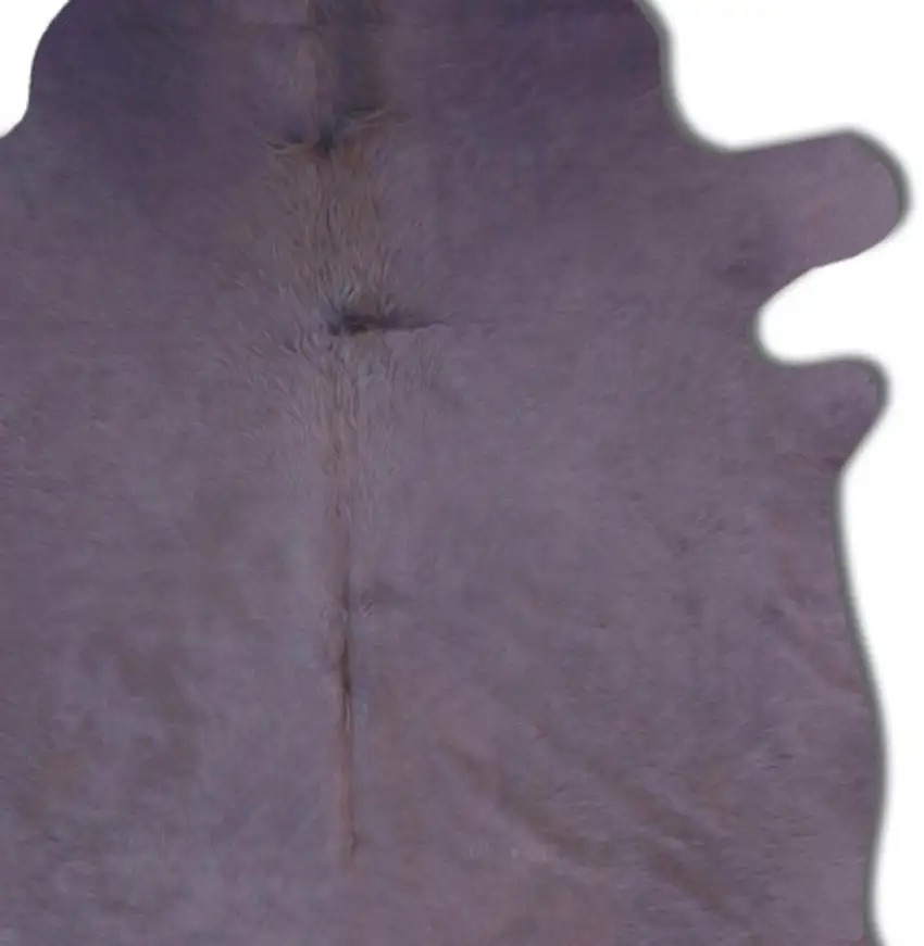 Lavender Cowhide Hand Knotted Area Rug Photo 3