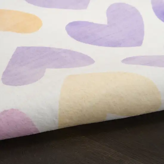 Lavender Flatweave Area Rug Photo 9