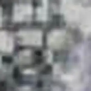 Photo of Lavender Gold And Charcoal Abstract Washable Area Rug With UV Protection