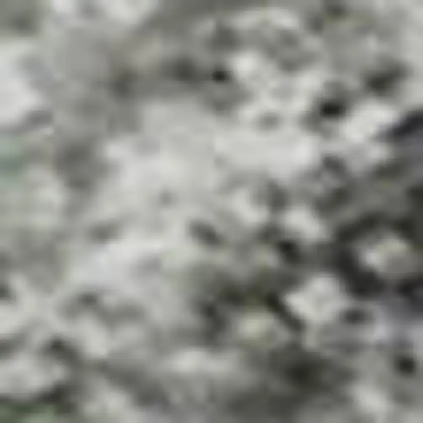 Lavender Gray And Silver Abstract Washable Area Rug With UV Protection Photo 2