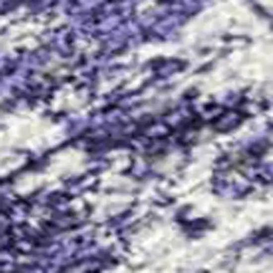 Lavender Ivory And Gray Striped Washable Indoor Outdoor Area Rug Photo 2