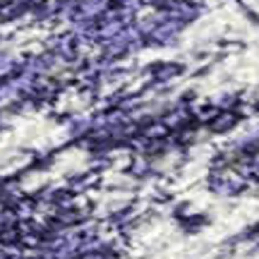 Lavender Ivory And Gray Striped Washable Indoor Outdoor Area Rug Photo 2