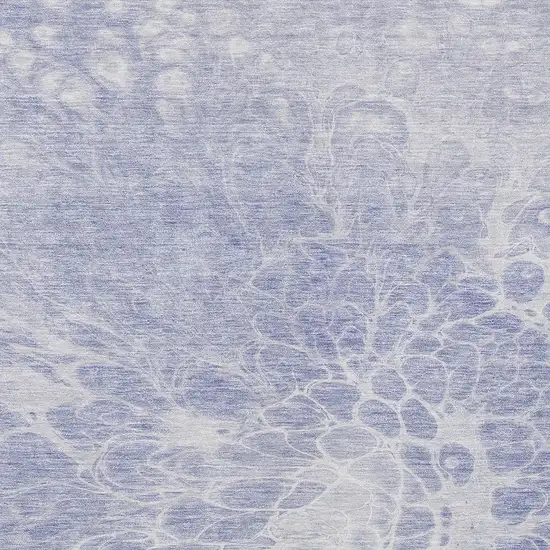 Lavender Ivory And Lilac Abstract Washable Indoor Outdoor Area Rug Photo 6