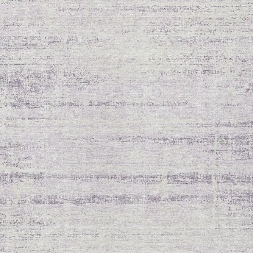Lavender Purple And Ivory Abstract Washable Indoor Outdoor Area Rug Photo 6