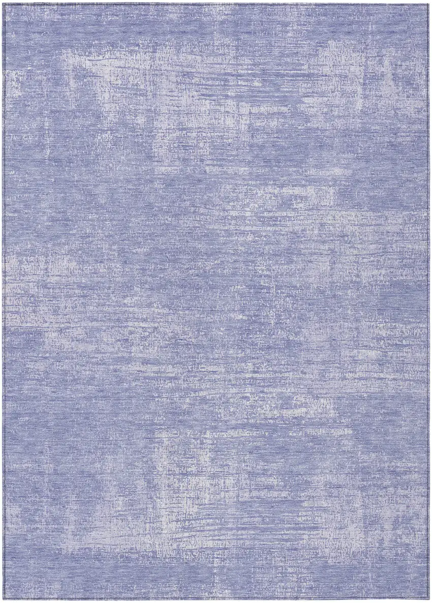 Lavender Purple And Lilac Abstract Washable Indoor Outdoor Area Rug Photo 2